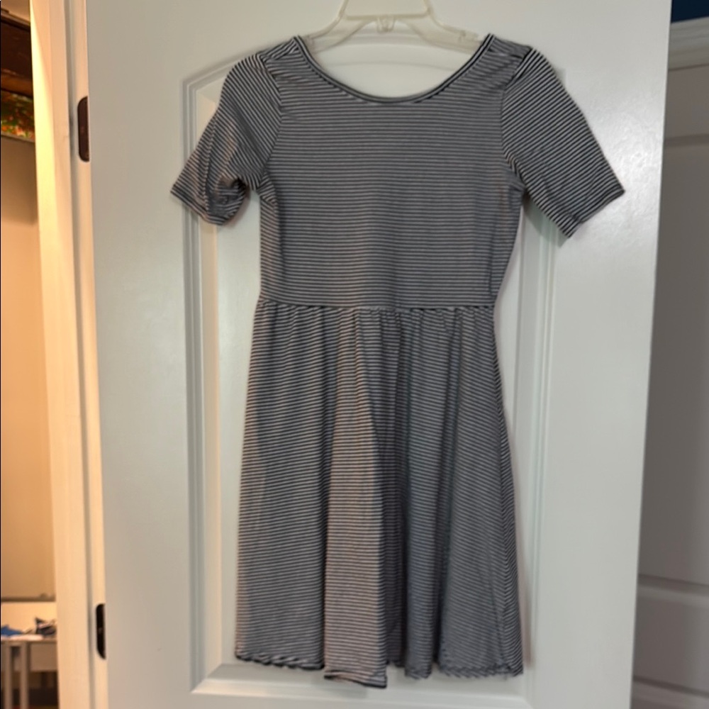 Nordstrom Gray A-Line Casual Dress